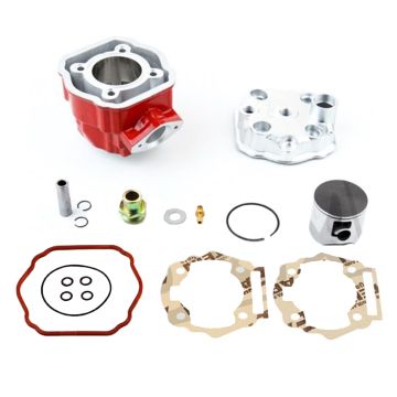 Cilinderkit Derbi Senda nieuw model 50mm 80cc Racing extreme T7 Airsal