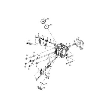 Cilinderkop 3B3 50 4-takt AC Euro 4 2018→ cilinderkop-AGILITY-16+-4T-125-Mat-Metallic-Light-Blue