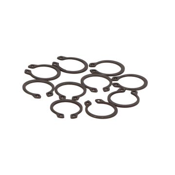 Circlip/seeerring/borgveer uitwendig 15mm-inwendig 13,8mm 10 stuks