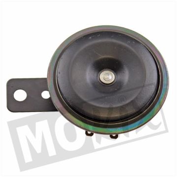 CLAXON 12V MOTOR GROOT (DC) 90mm ZWART