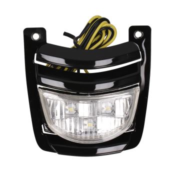 Rooster led claxonneus Vespa S zwart
