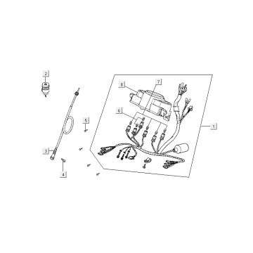 Kilometerteller - Cockpit - Kilometertellerkabel Kymco Agility Fat 12' 4-takt zwart lang Kilometerteller - Cockpit - Kilometertellerkabel Kymco Agility Fat 12' 4-takt zwart lang