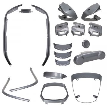 Complete styling / sierlijst set Vespa Sprint porsche agaath 8-delig (vanaf 2018)