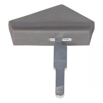 Contactsleutel universeel Zundapp/Kreidler blind/blanco grijs
