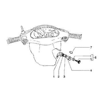 Contactslot Gilera Runner FXR 180 2-takt