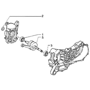 Krukas Piaggio Liberty 4-takt ←2006