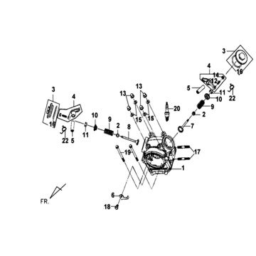 Cilinderkop Sym Mio