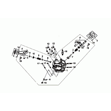 Cilinderkop Sym Mio 50i