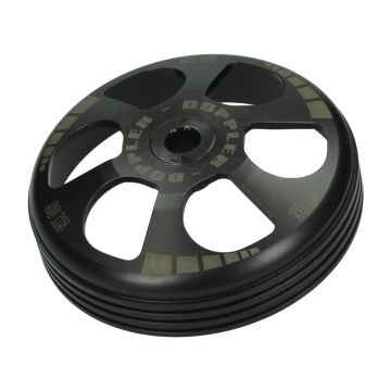 Koppelingshuis Doppler Gilera, Piaggio, Peugeot, Kymco en GY6 107mm