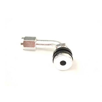 Ventiel tubeless haaks aluminium/cp