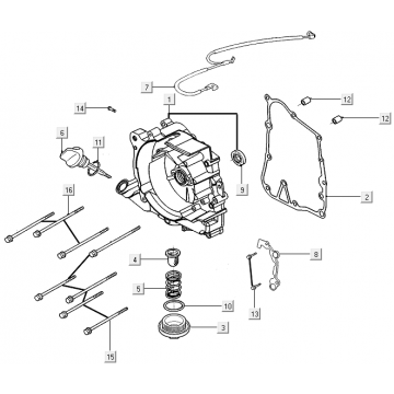Carter - Peilstok - Oliefilter Kymco New Like 150i Euro 4