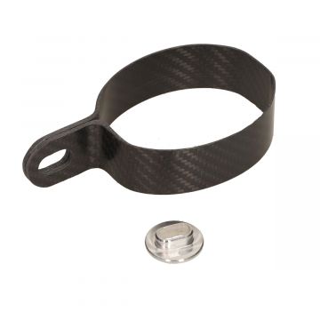 Einddemper/nademper klem Leovince X-fight carbon
