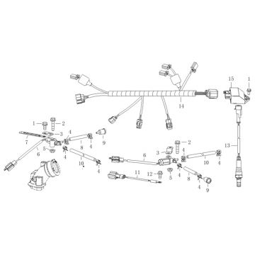 Kabelboom - Contactslot - Elektrische delen 2 AGM Supreme