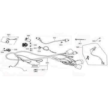 Elektrische delen AGM Star 50 creme grijs