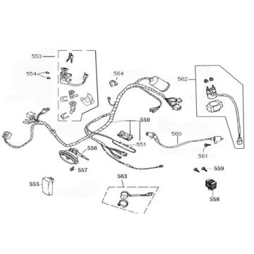 Elektrische delen BTC Legend zwart