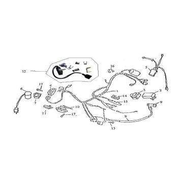 Elektrische delen Lintex Retro 125
