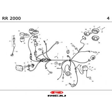 Elektrische delen Rieju RR castrol 2001 2-takt