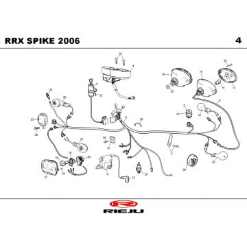 Elektrische delen Rieju Spike-x zwart 2006 2-takt