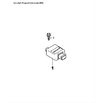 CDI Peugeot Speedfight 4 50 2-takt LC wit