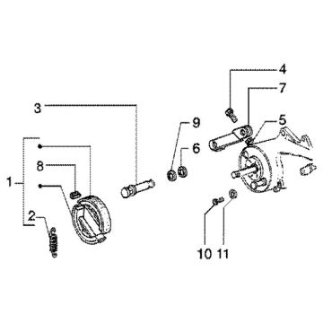 Remdelen Piaggio Liberty 4-takt ←2006