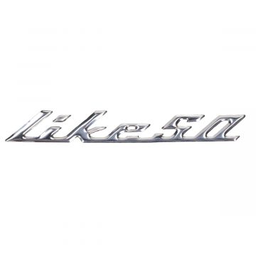 Embleem / Sticker dik Kymco Like 50 zijscherm / motorscherm origineel 86202-lgr3-e10-t01