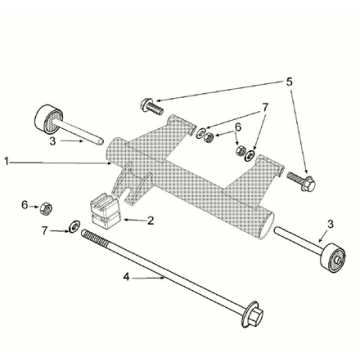 Motorophanging - Silent Peugeot Kisbee 4-takt Euro 5