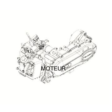 Engine Peugeot Speedfight 4 50i E5