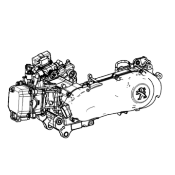 Engine Peugeot Tweet 125 EFI YO N SBC E4 2018-2020