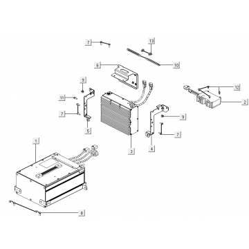 Accu - Acculader Kymco E-Vitality