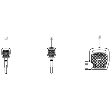 Contactsleutel Kymco E-Vitality