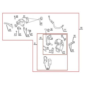 Remcilinder - Remhendel - Remleiding - Remklauw - Remblokken BTC F22