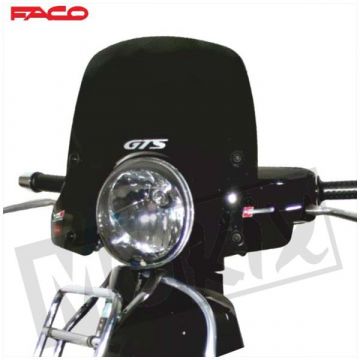 Windscherm laag smoke Vespa GTS 125-250-300  <-10-2022  Faco 