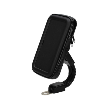 Telefoonhouder spiegel iPhone 6 / iPhone 7 / Samsung Galaxy S6 / Galaxy Edge. 5,5 inch + bevestiging waterdicht