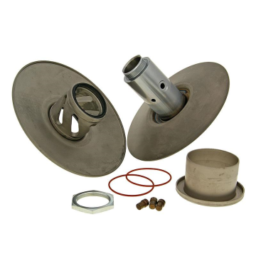 Koppelingspoelie set Piaggio 2/4-takt 50 -Malossi Torque Drive MHR- Piaggio 50 diameter =134mm (2000-&gt;) 6113101