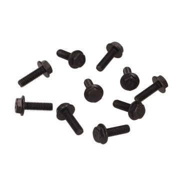 Flens frame bouten sw10 M6x20 Zwart 10 stuks