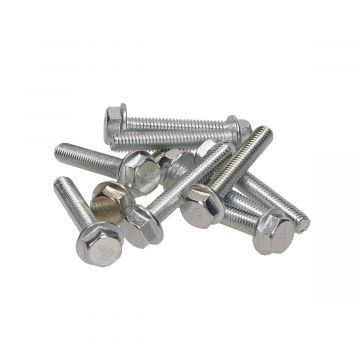 Flensbout / carterbout set M6x35mm lengte blank (10 stuks)