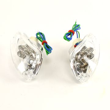 Knipperlicht led set  Gilera Runner DMP Lexus style voorzijde