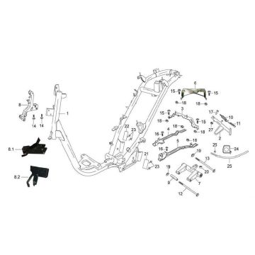 Frame Berini Speedy 4-takt