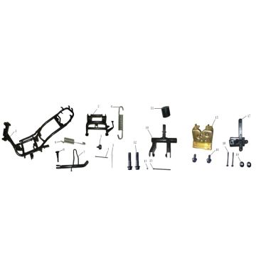 Frame Viraggio Sensa 50 4-takt AC