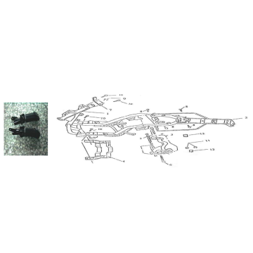 Framedelen Eagle-Wing Torino 125 4-takt AC