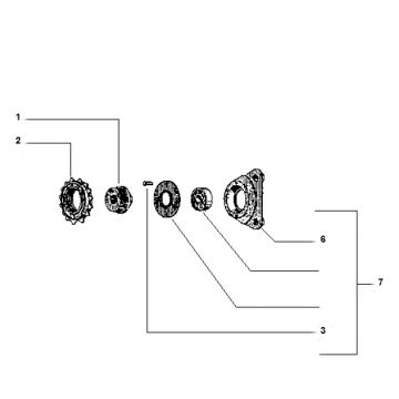 Freewheel Piaggio Ciao