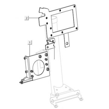 Frame voorzijde Niu N1S