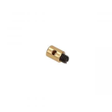 Gasnippel schroefnippel universeel 5x7mm, geschikt voor vrijwel alle bromfietsen.