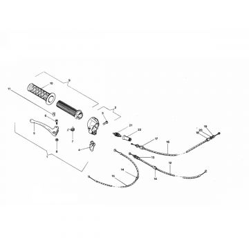 Gashandel Zundapp GTS 50 529-026 tm 029