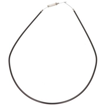 Gaskabel Zundapp 15 cm langer dan standaard zwart
