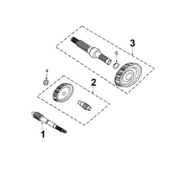 Gearbox - kickstarter Peugeot Speedfight 4 50i E5