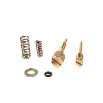 Mengselafstelling set stationair/lucht afstelschroeven/veren/ringen BGM Original M4 voor BGM KWP carburateur (24mm 26mm)
