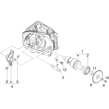 Nokkenas - Tuimerlaars Piaggio Fly 50 4-takt AC