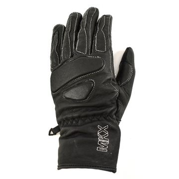 Handschoenen MKX Retro leer zwart