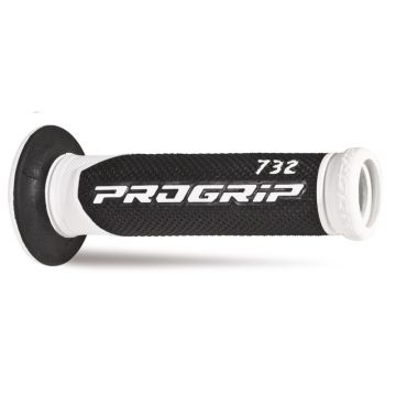 Handvatset scooter Progrip 732 zwart/wit